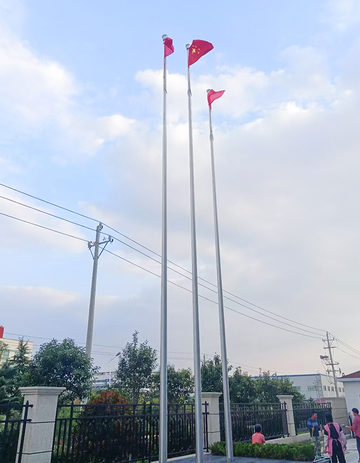 Catarg de ridicare conic din oțel inoxidabil cu manivelă Catarg de ridicare conic din oțel inoxidabil cu manivelă